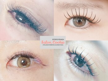 サロンドットクッキー 尼崎(Salon.Cookie)の写真/エリア最多メニュー数でなりたいを叶える！「理想にならない」時や「初めての方」も安心！憧れのお目元へ♪
