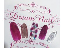ドリームネイル 綾瀬店(Dream Nail)/薔薇×ニュアンス＜綾瀬店＞