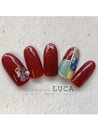 s-25 大人上品ボルドーネイル