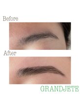 ネイルアンドアイラッシュ グランジュテ(GRANDJETE)/アイブロウスタイリング