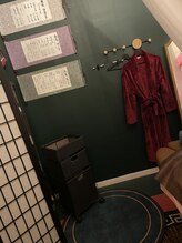 桃源香寮/お着替えスペースにもこだわりを