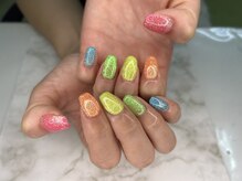 アイル ビューティーサロン(Airu Beauty Salon)/カラフルネイル♪