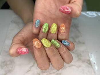 アイル ビューティーサロン(Airu Beauty Salon)/カラフルネイル♪