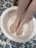 新メニュー！フットケアマッサージ30分 (膝下だけお試しでしてみたい方に)