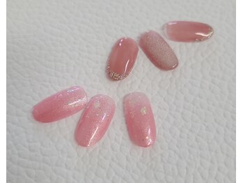 【ハンドネイル/春/求名】