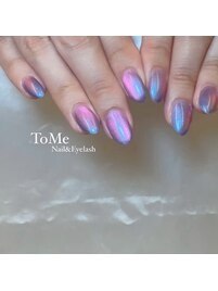 華やか パープル マグネット