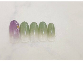 アイネイルズ 布施店(I.NAILS)/定額デザイン/ナチュラルコース
