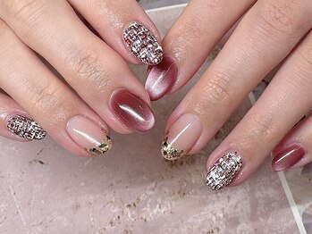 アドネイル(aD nail)/ツイードネイル