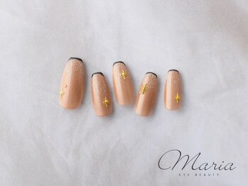 マリアアイビューティー 西梅田(Maria Eye Beauty)/キラキラニュアンスネイル