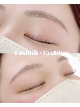 アンドユー(&you)の写真/【6月末までHBLキャンペーン】骨格に合わせた似合わせデザインをご提案＊眉×まつげセットで顔の完成度UP