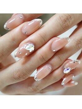 ダイキネイル(Daiki Nail)の写真/華やかなシーンを彩る綺麗め華やかスタイルで指先から輝く！完璧な美フォルムで高まる気分♪