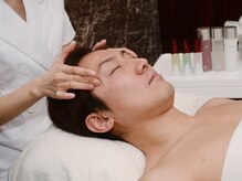 男のエステ ダンディハウス 大宮店/→　エッセンスをしっかり浸透