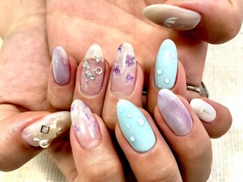 ネイル マックスケリー 神戸(MAXKELLY)/雫ネイル