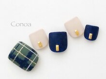 コノア(conoa)/タータンチェックネイル