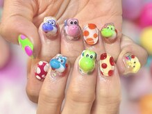 モコ ネイル(MOKO NAIL)の雰囲気（キャラパーツのオーダーok♪当日不可→事前にLINEでご相談下さい）