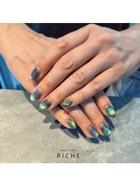 ニュアンスマグネットネイル