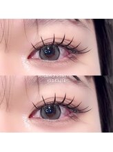 クレビア(CreBiA)/フラットラッシュ/目尻長め