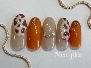 ノイプラス(Neu Plus)の写真/ネイルデビューの方にも◎【初回オフ無料☆シンプルコース¥4500】登場！上品シンプル～大人可愛い系まで！