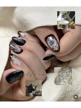 美人計ネイルサロン/水彩アート