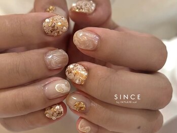 ブライダル/レース/ゴールド