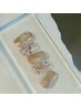 nuiのインクを用いた鉱物感☆【ニュアンス定額３】オフ、ドライケア込み¥9800
