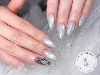 ネイルズガッシュ 溝の口店(NAILs GUSH)/マグネット/レース/シンプル