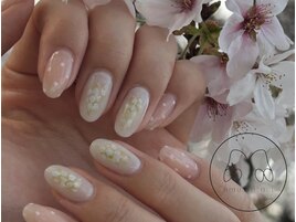 お花ネイル