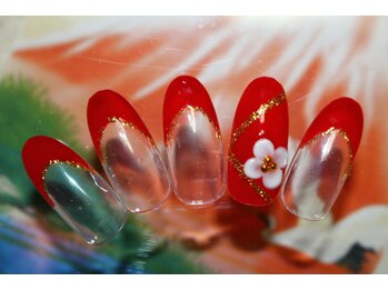 ネイルサロン ユーア(Yu a)/大人可愛い上品ネイル♪¥8980