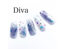 ネイルサロンディーバ 塚口店(Diva)/パープルネイル