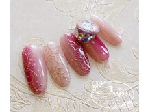 ジュジュ(Juju)/レリーフ　レースネイル