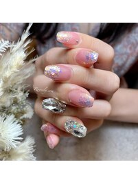 キラキララメ×ストーン