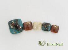 エリクサーネイル 五反田(Elixir Nail)/フットやり放題／クーポン使用