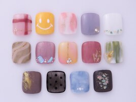 【フット】1本アート