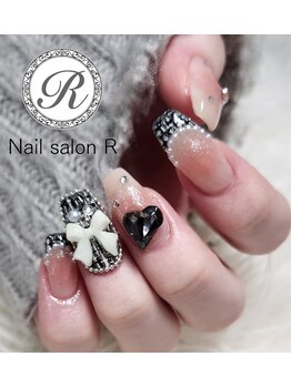 サロンアール(salon R)/ツイードネイル♪
