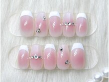 ファストネイル ららぽーと横浜店/ワンホン チーク フレンチ 