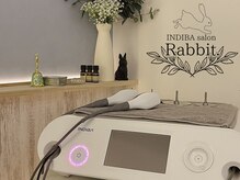 ラビット(rabbit)の雰囲気（200wインディバ最新モデルER200使用。ハイパワーです♪）