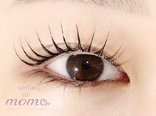 サロン ド モモ(salon de momo)/束感まつ毛も　パリジェンヌ