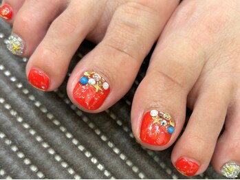タフィーネイル 宜野湾コンベンションシティ店(TaffyNail)の写真/フットデザイン4490円・6990円★フォトギャラリーで店内の全デザインを掲載中★