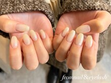 フロムネイルアンドアイラッシュ 神戸三宮(from nail&eyelash)/ワンカラーパラジェルフィルイン