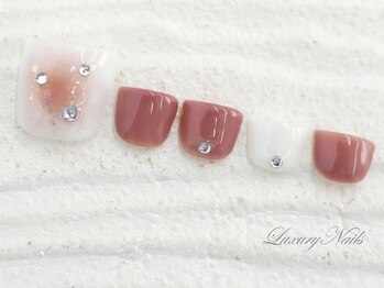 ラグジュアリーネイルズ アカバネ(Luxury Nails Akabane)/キュート*チークネイル