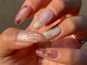 イロアム(iroam)の写真/【定額でフルアートができる！】約２０種のサンプルからお選び可｜カラー/配置/パーツ変更無料◎