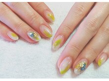 ロータス Lotus/塗りかけネイル