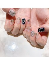 アティックネイルアトリエ(attic nail atelier)/大人フラワー★