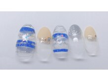 ネイルアンドアイ ミント(nail＆eye mint)/8月キャンペーンネイル