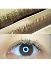ネイルアンドアイ ビューティーオーブ(nail&eye beauty ORB)/ブラウンカラーエクステ