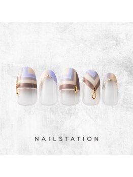 ネイルステーション リンクスウメダ店(NAIL STATION)/フレンチネイル／パラジェル