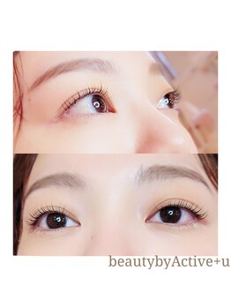 ビューティー バイ アクティブ プラス ユー(beauty by Active +u)/ラッシュリフト♪