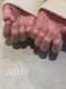 アイム(AIME)の写真/【メンズネイル】￥5500～シンプルからデザインまで◎持込画像OK！指先まで美しくして洗練された印象へ