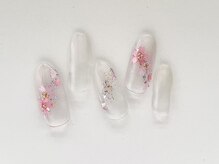 ヴィエント ネイル アイラッシュ サロン(Viento Nail Eyelash Salon)/ホロフラワーライン初回￥6800