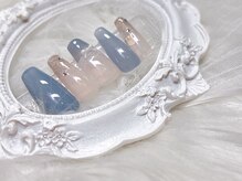 エル バイ ノリコ(elu by Noriko)/レースネイル、リボン